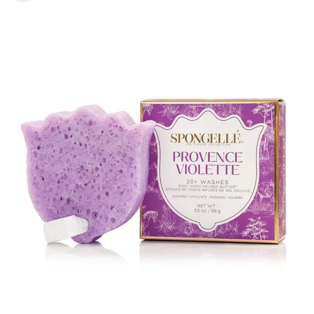 Spongellé Provence Violette Body Buffer